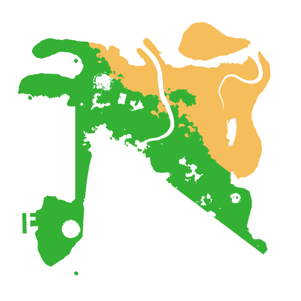 Biome Rust Map: Procedural Map, Size: 3000, Seed: 762002380