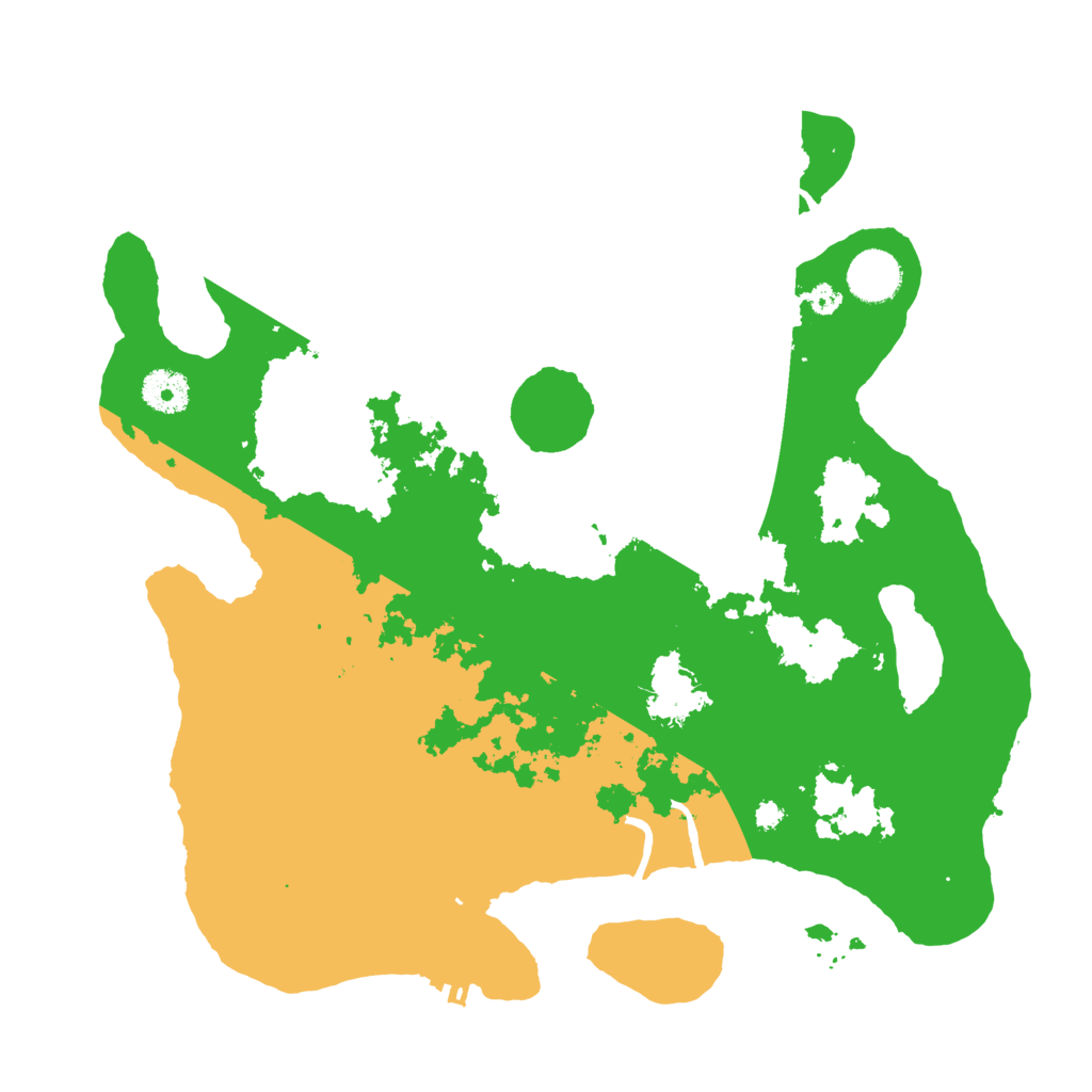 Biome Rust Map: Procedural Map, Size: 3600, Seed: 182771755