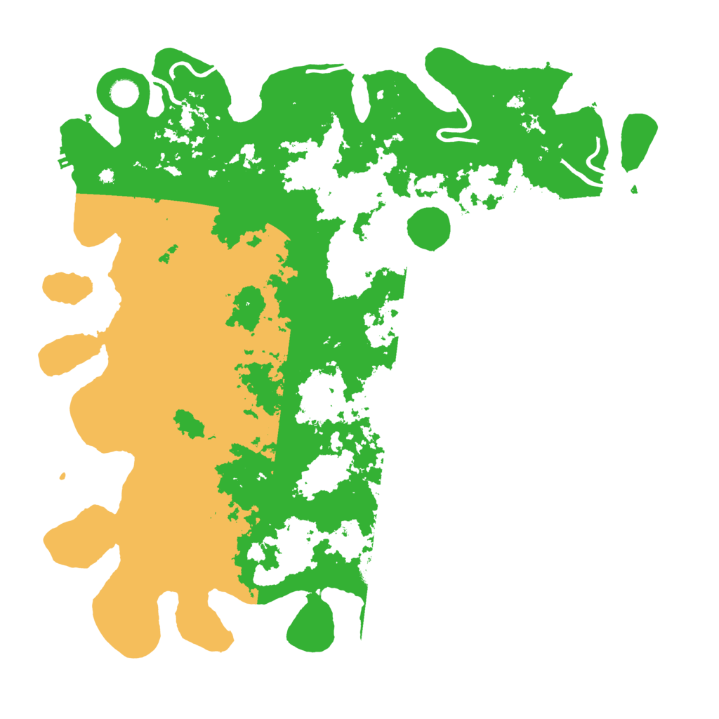 Biome Rust Map: Procedural Map, Size: 4500, Seed: 286646463