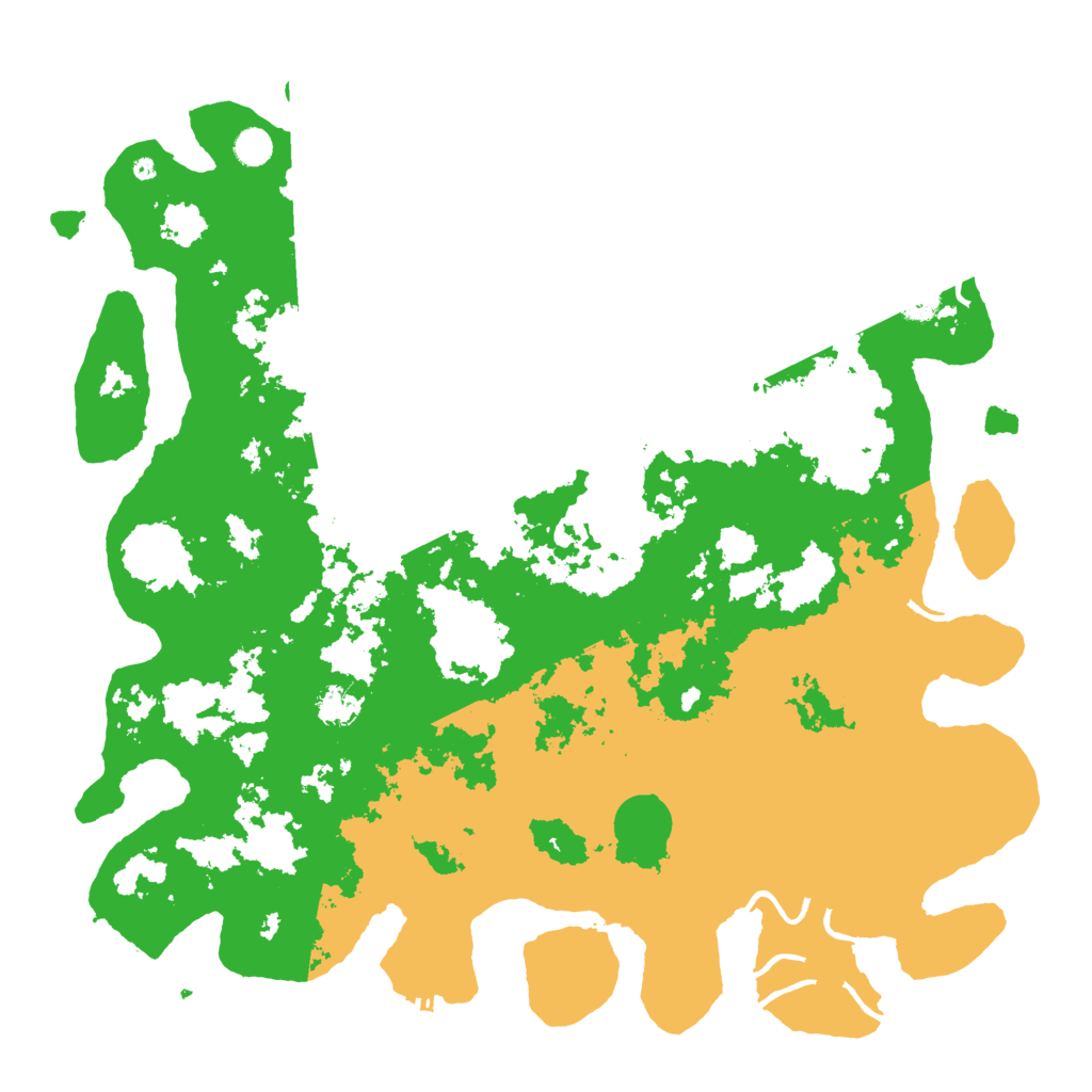 Biome Rust Map: Procedural Map, Size: 5000, Seed: 1220126639