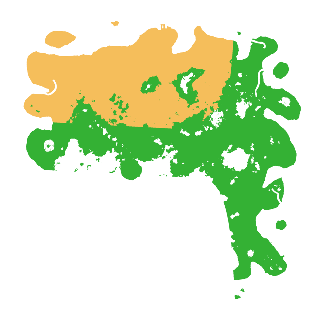 Biome Rust Map: Procedural Map, Size: 4250, Seed: 45989174