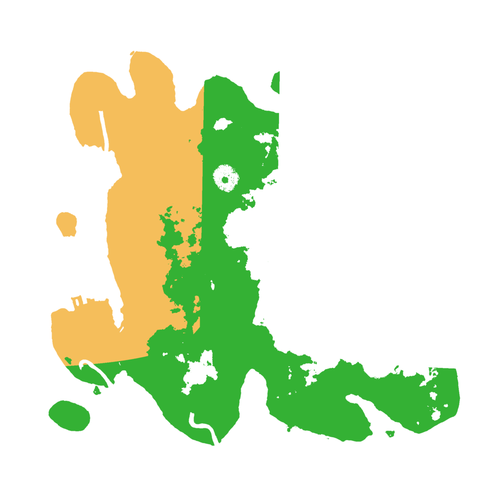 Biome Rust Map: Procedural Map, Size: 3000, Seed: 152337363