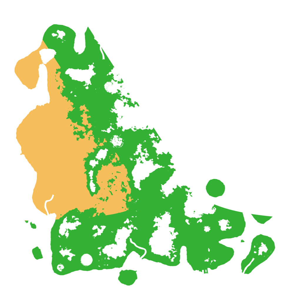 Biome Rust Map: Procedural Map, Size: 4500, Seed: 1940109185