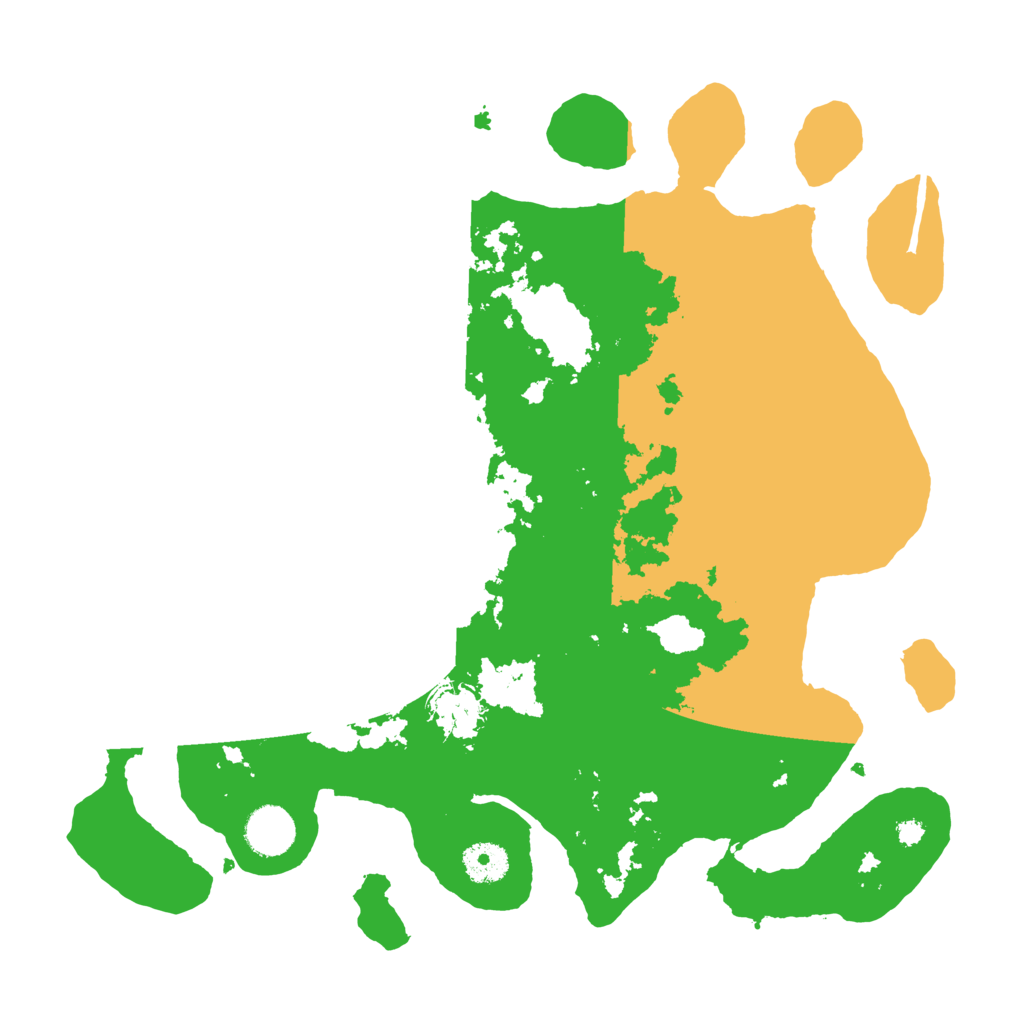 Biome Rust Map: Procedural Map, Size: 3600, Seed: 403202385