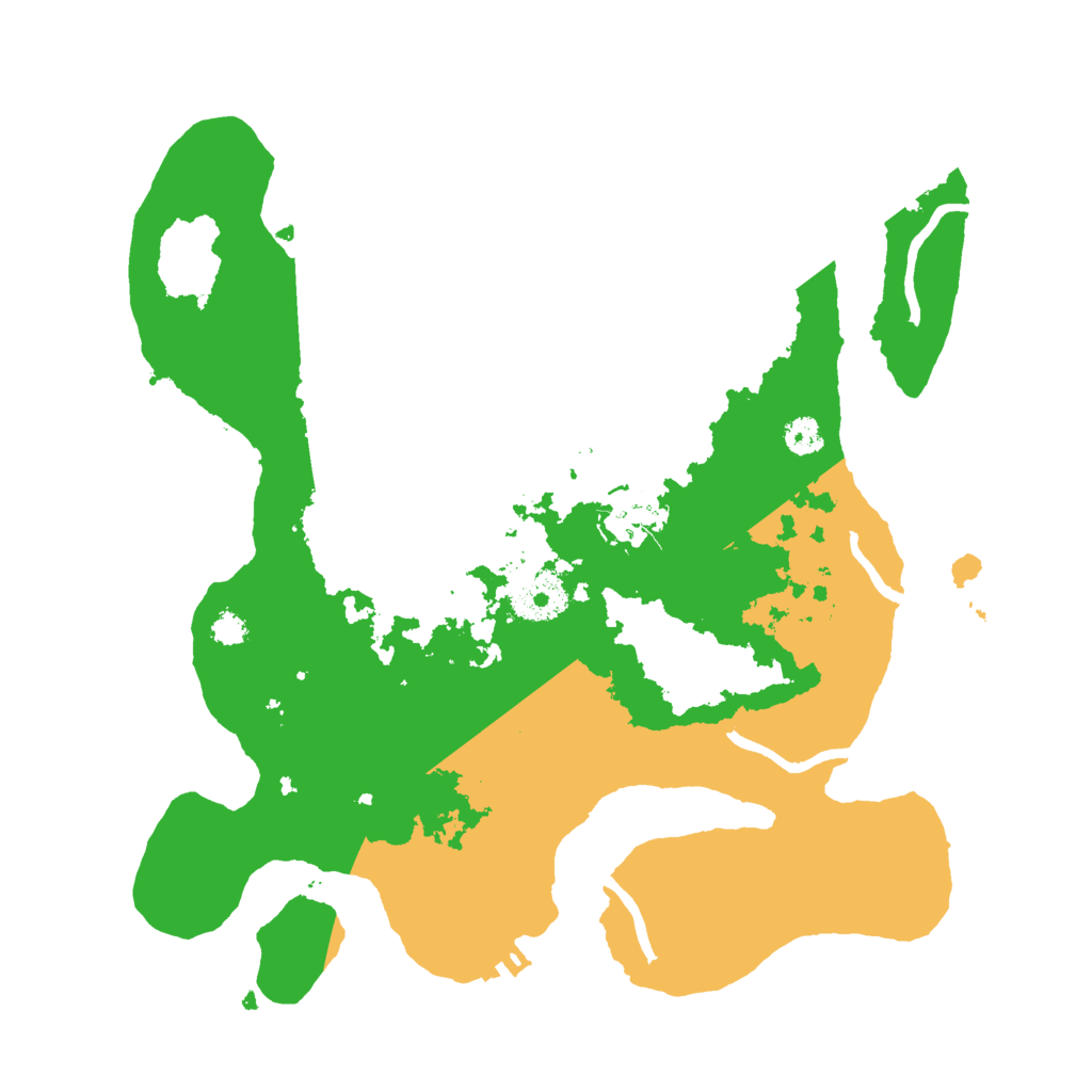 Biome Rust Map: Procedural Map, Size: 3000, Seed: 2065036559