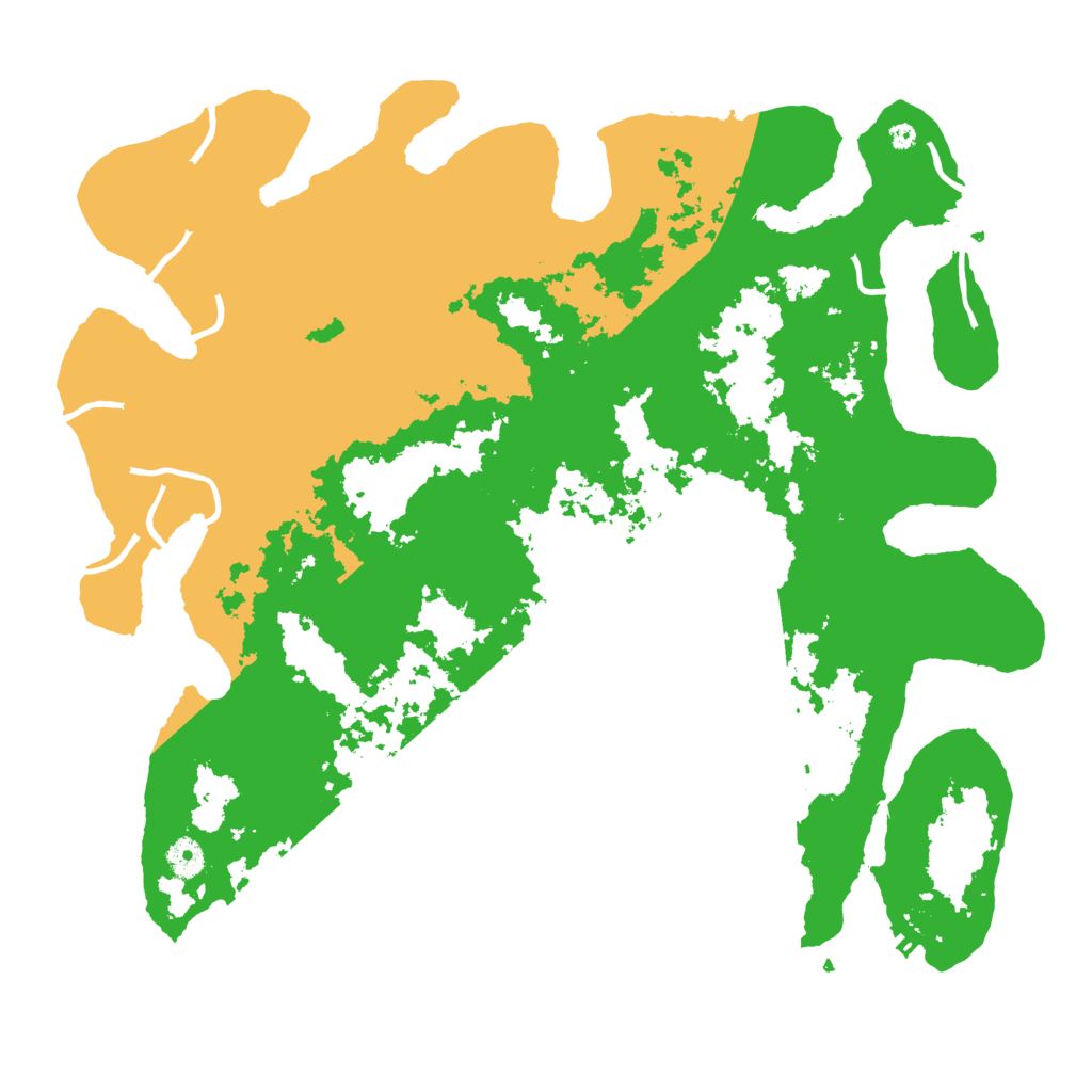 Biome Rust Map: Procedural Map, Size: 4300, Seed: 40220252