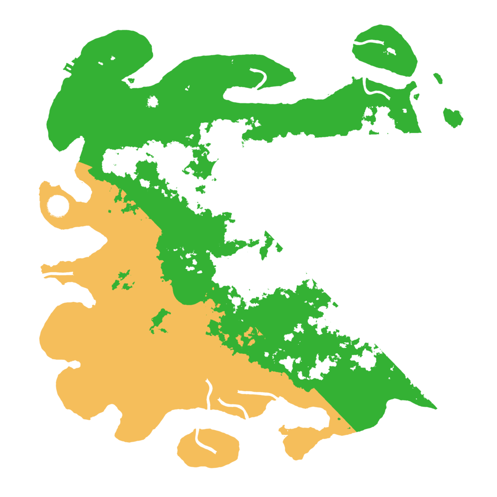 Biome Rust Map: Procedural Map, Size: 4000, Seed: 958373615