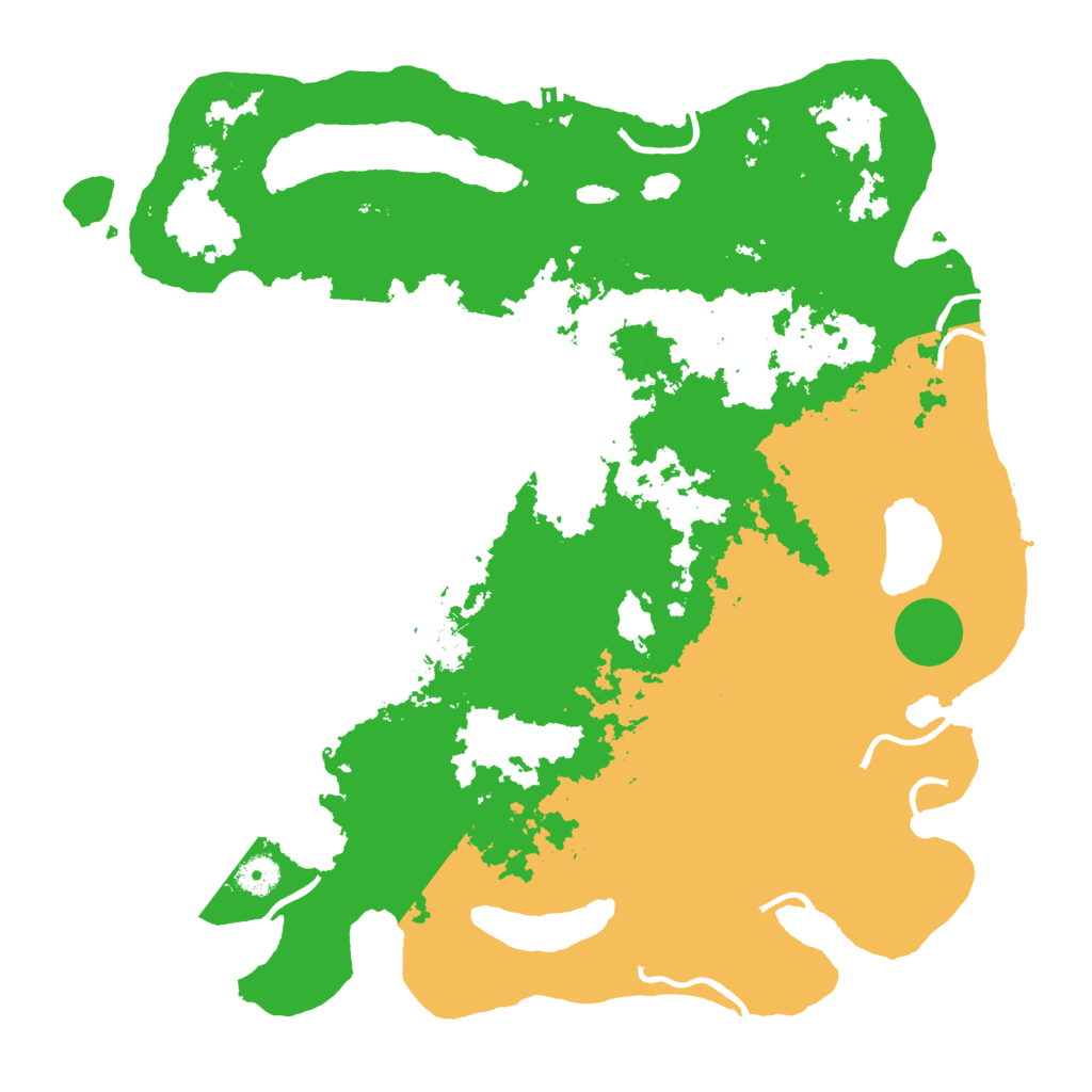 Biome Rust Map: Procedural Map, Size: 4250, Seed: 84872212