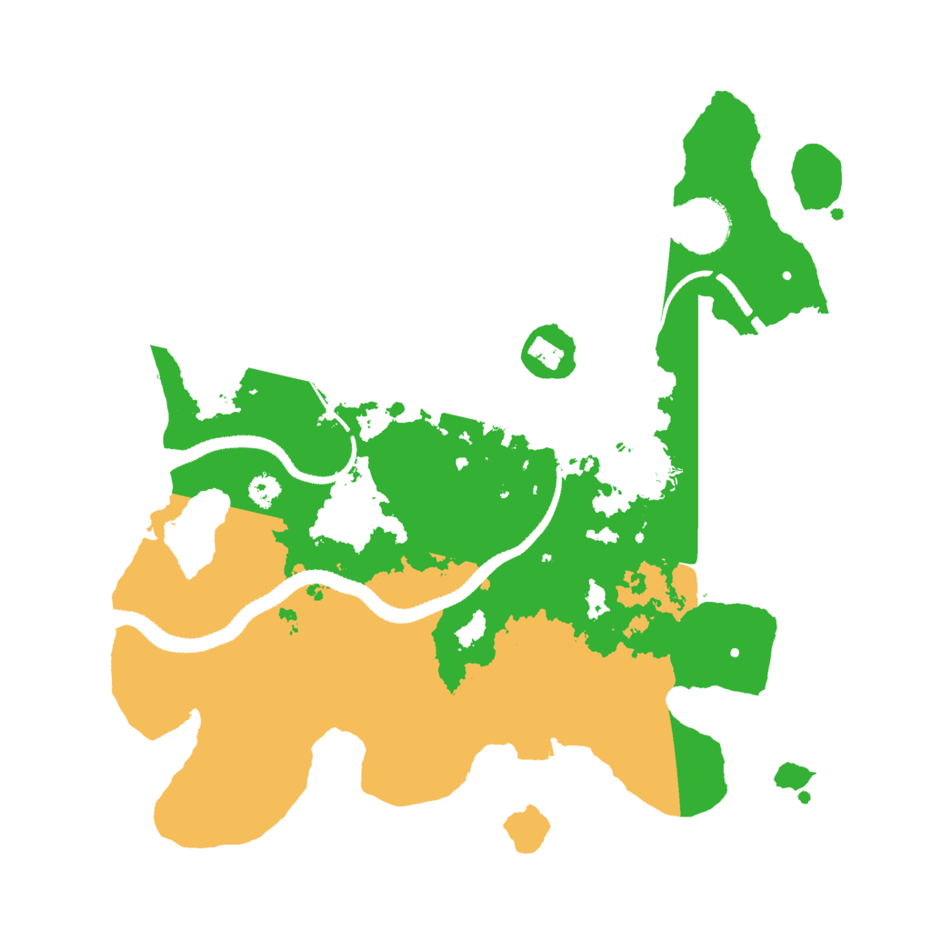 Biome Rust Map: Procedural Map, Size: 3000, Seed: 1482922016