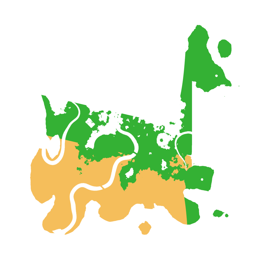 Biome Rust Map: Procedural Map, Size: 3000, Seed: 1482922016