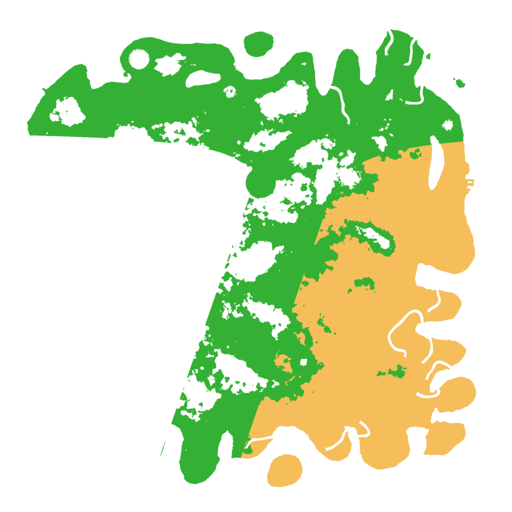 Biome Rust Map: Procedural Map, Size: 4500, Seed: 2099123397