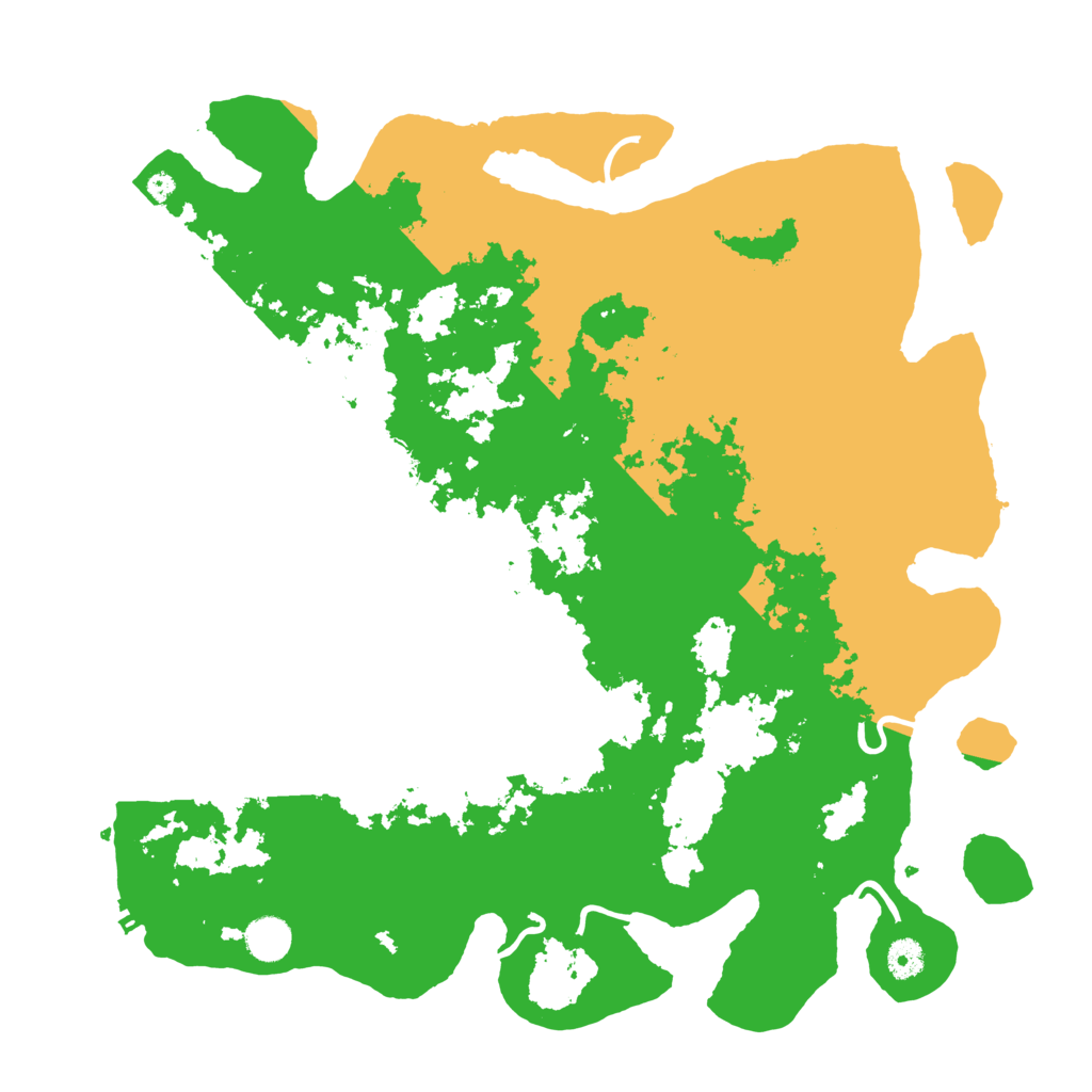 Biome Rust Map: Procedural Map, Size: 4250, Seed: 129096273