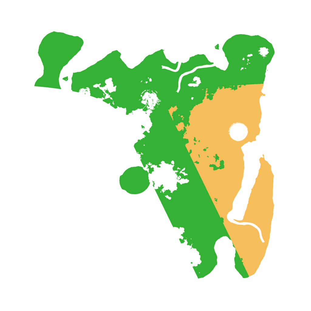 Biome Rust Map: Procedural Map, Size: 3000, Seed: 13130