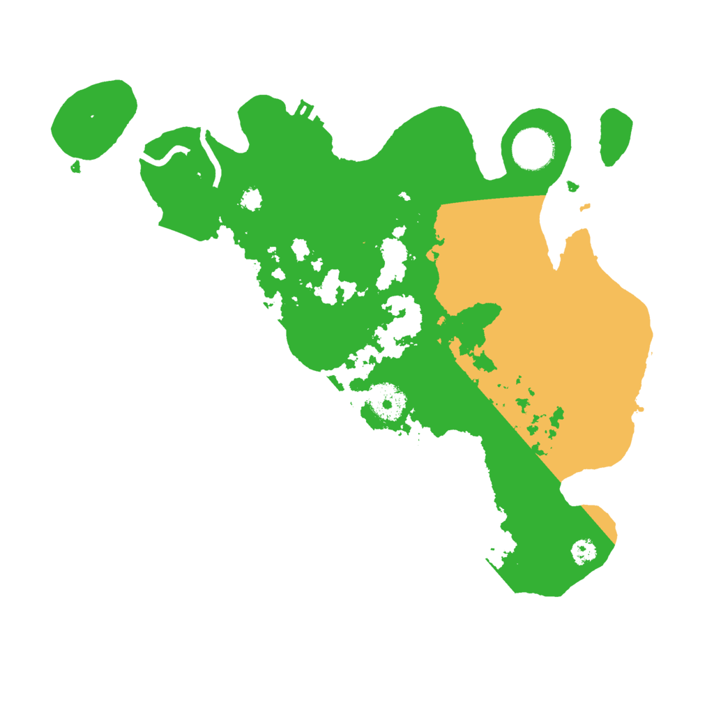 Biome Rust Map: Procedural Map, Size: 3000, Seed: 384877305