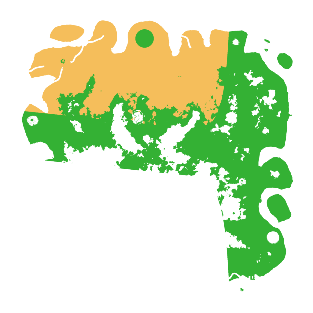 Biome Rust Map: Procedural Map, Size: 4500, Seed: 684533