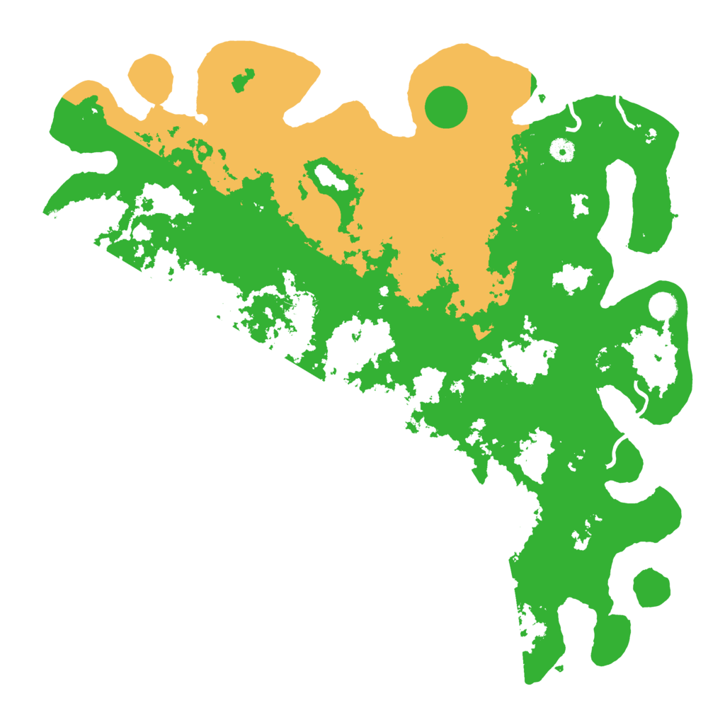Biome Rust Map: Procedural Map, Size: 4500, Seed: 7242022