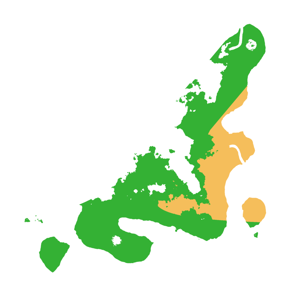 Biome Rust Map: Procedural Map, Size: 3000, Seed: 17937