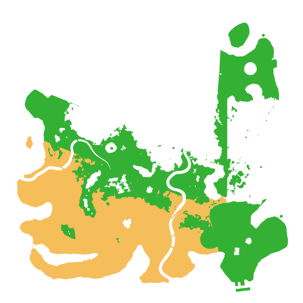 Biome Rust Map: Procedural Map, Size: 4250, Seed: 999250461