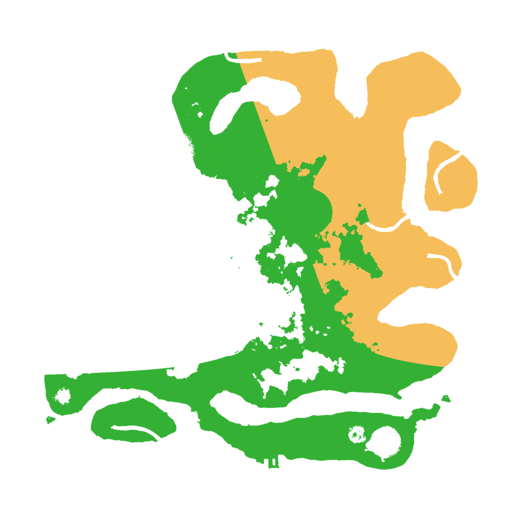 Biome Rust Map: Procedural Map, Size: 3000, Seed: 1562865660