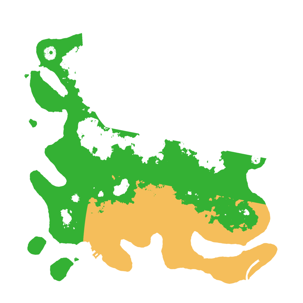 Biome Rust Map: Procedural Map, Size: 3500, Seed: 846920576