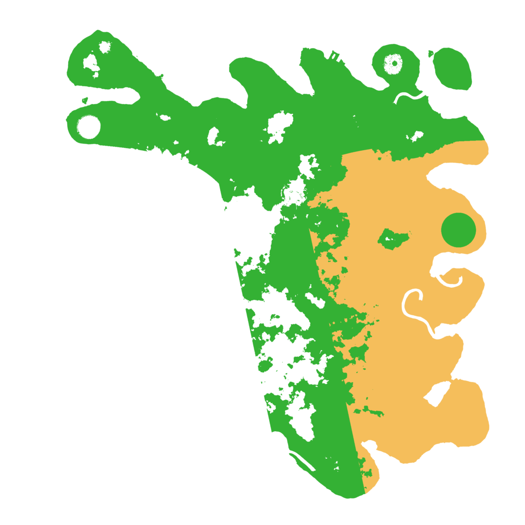 Biome Rust Map: Procedural Map, Size: 4000, Seed: 1896276365