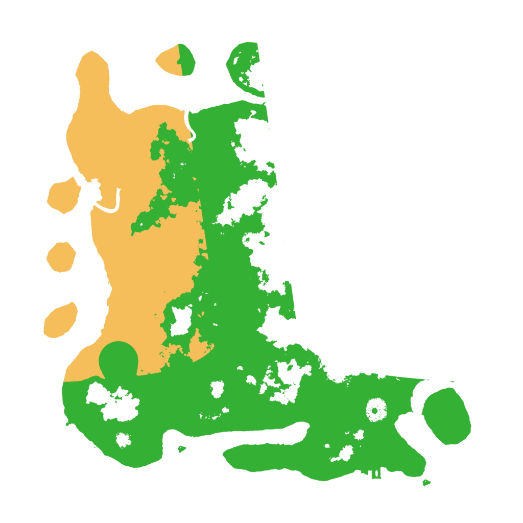Biome Rust Map: Procedural Map, Size: 3500, Seed: 675643479