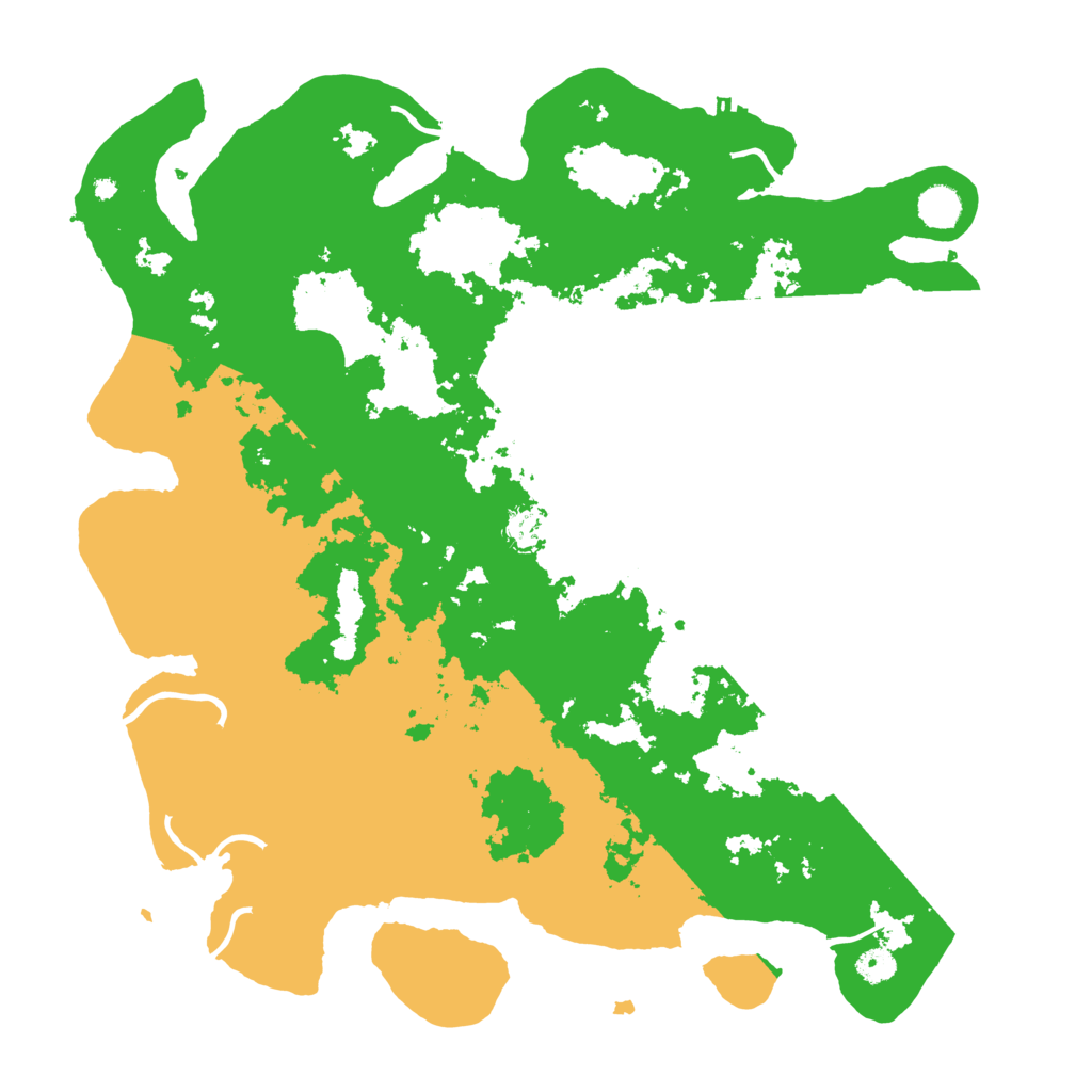 Biome Rust Map: Procedural Map, Size: 4500, Seed: 5052023