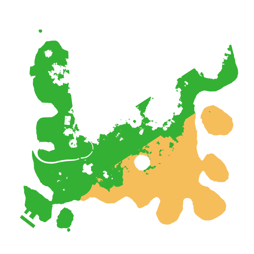 Biome Rust Map: Procedural Map, Size: 3000, Seed: 211111111