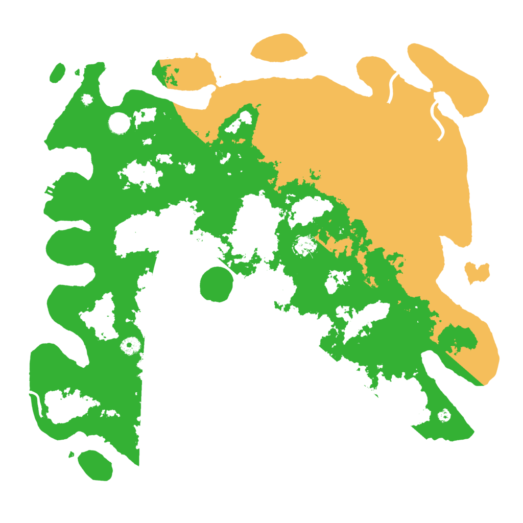 Biome Rust Map: Procedural Map, Size: 4250, Seed: 132884633
