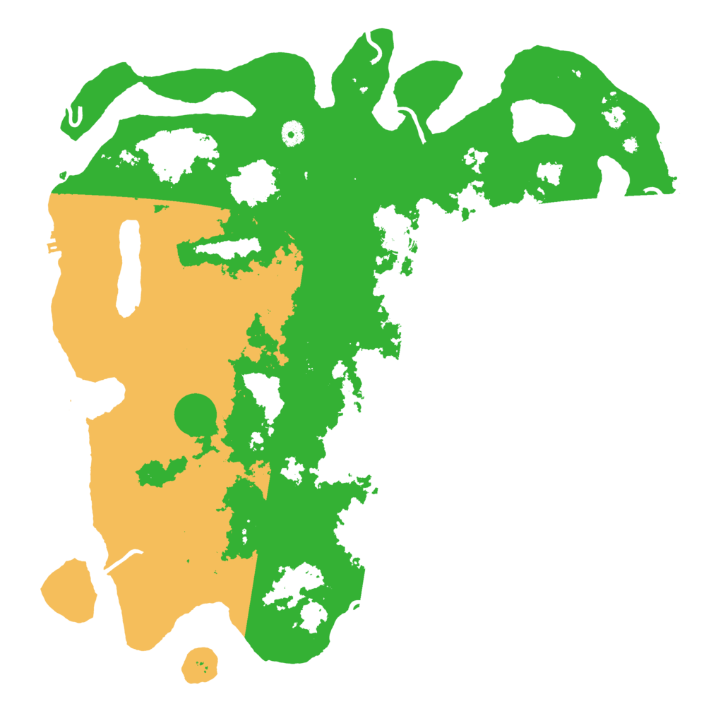 Biome Rust Map: Procedural Map, Size: 4500, Seed: 1166873173