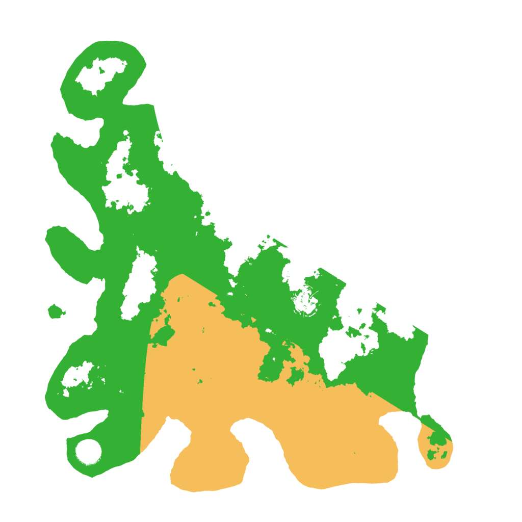 Biome Rust Map: Barren, Size: 3599, Seed: 1358464559