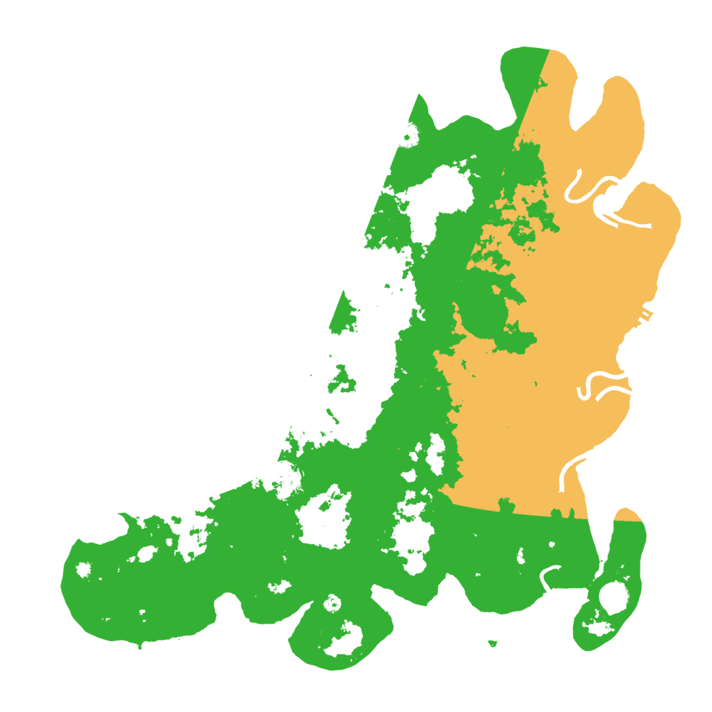 Biome Rust Map: Procedural Map, Size: 4250, Seed: 9435286