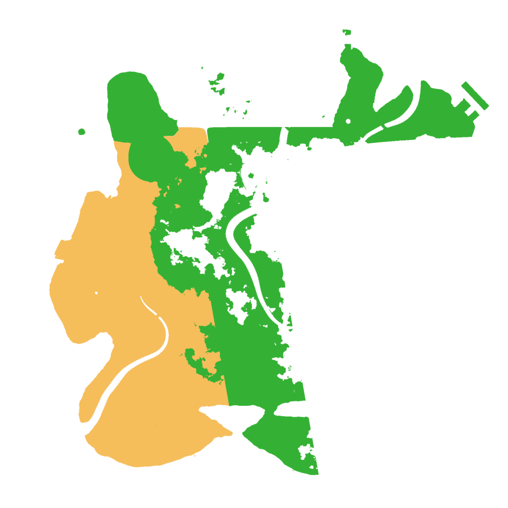 Biome Rust Map: Procedural Map, Size: 3000, Seed: 56974