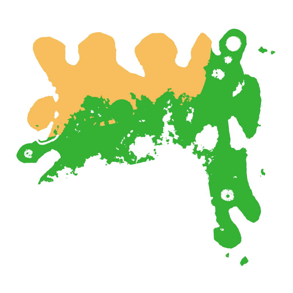 Biome Rust Map: Procedural Map, Size: 3500, Seed: 1102535744