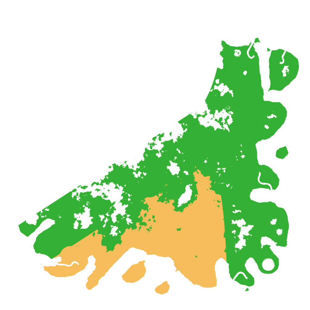 Biome Rust Map: Procedural Map, Size: 4500, Seed: 1271403230