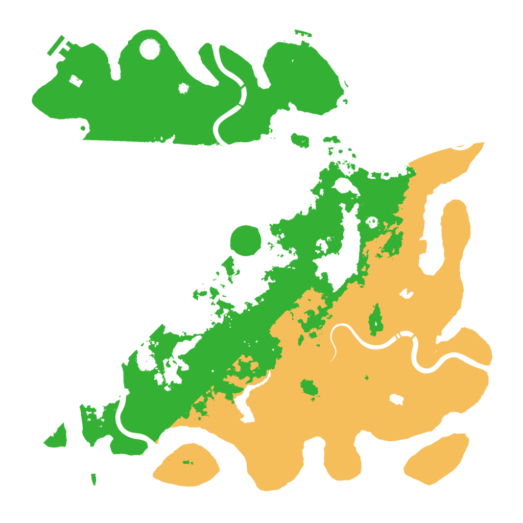 Biome Rust Map: Procedural Map, Size: 4500, Seed: 1602112129