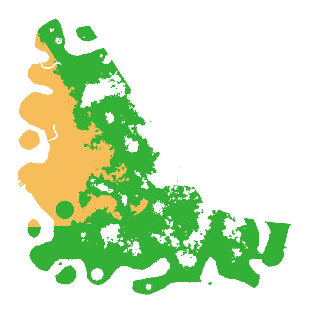 Biome Rust Map: Procedural Map, Size: 4500, Seed: 941070373