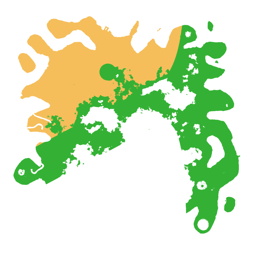 Biome Rust Map: Procedural Map, Size: 4000, Seed: 8536339