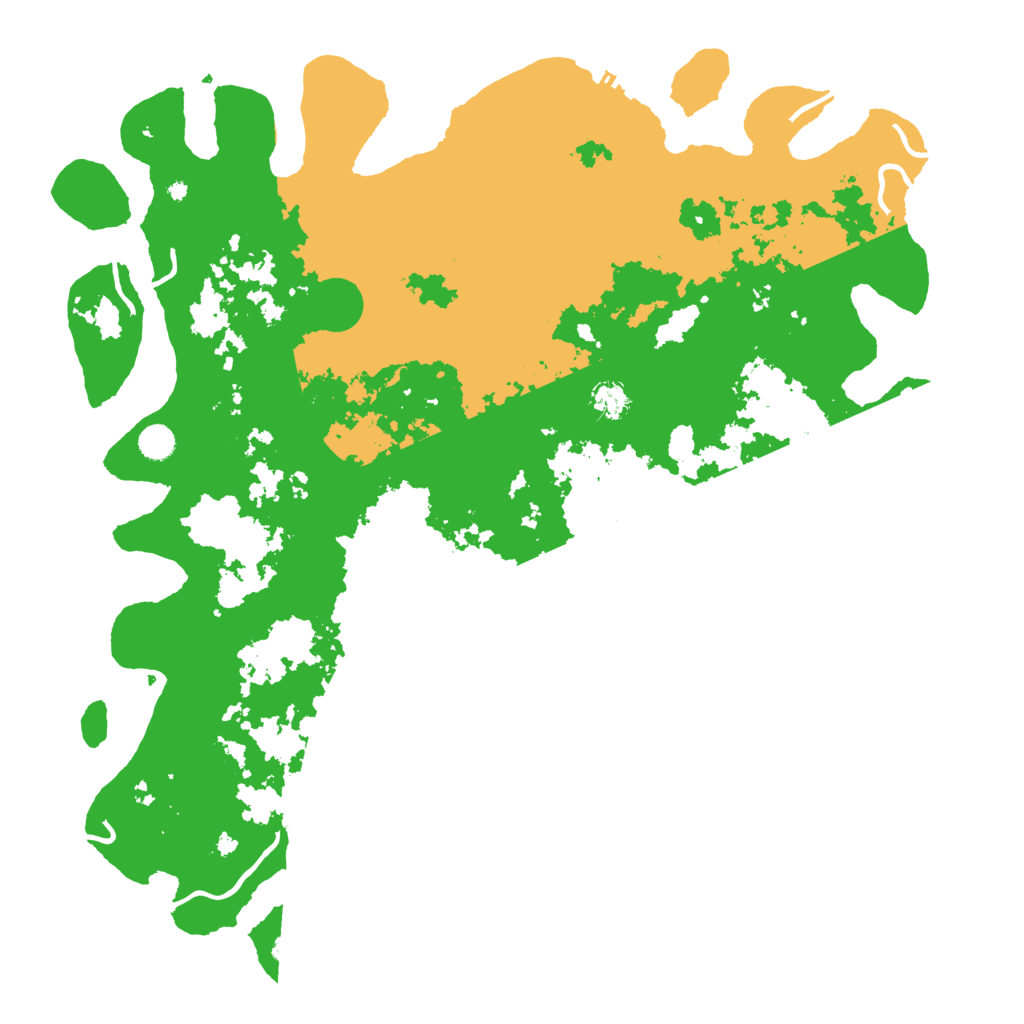 Biome Rust Map: Procedural Map, Size: 5000, Seed: 29897