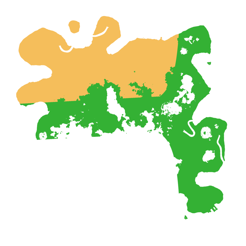 Biome Rust Map: Procedural Map, Size: 3300, Seed: 1555163983