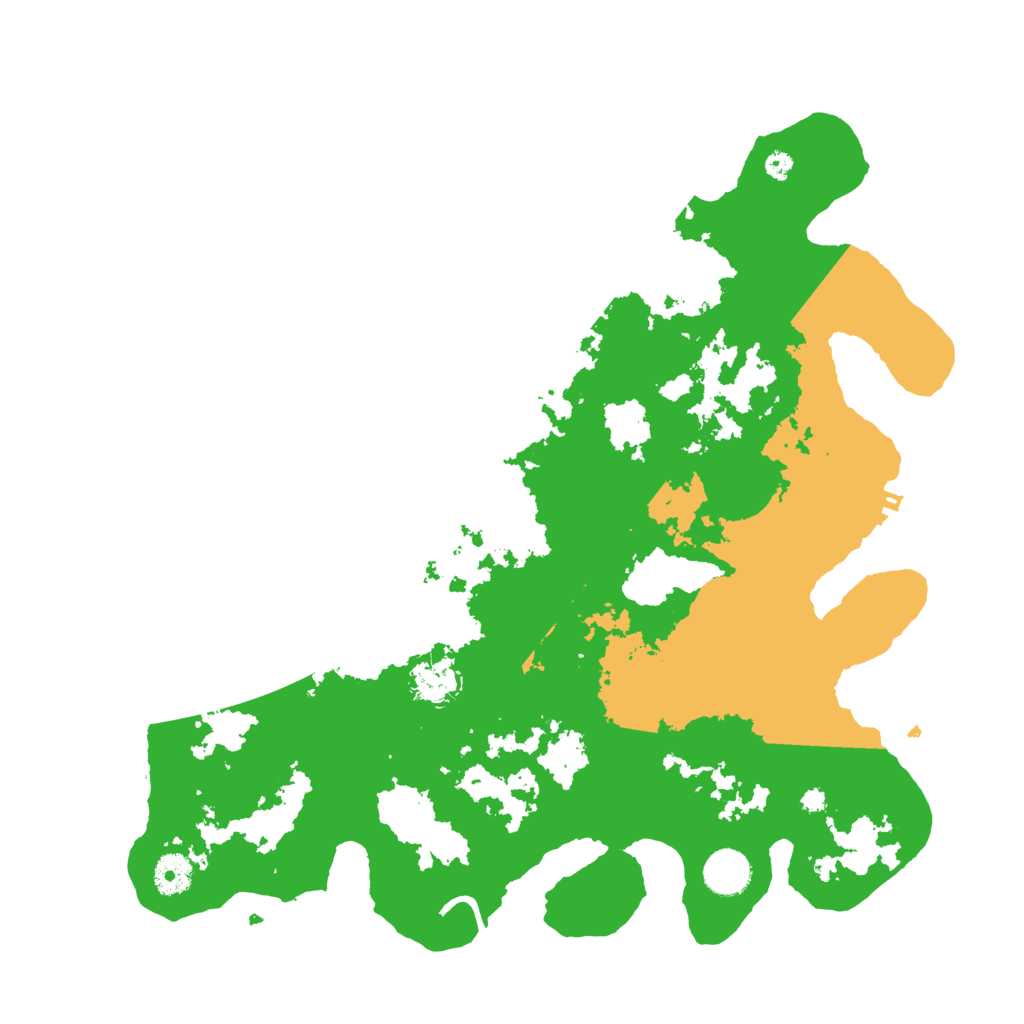 Biome Rust Map: Procedural Map, Size: 3850, Seed: 6240583