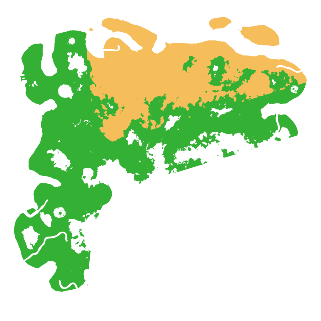 Biome Rust Map: Procedural Map, Size: 4250, Seed: 302432590