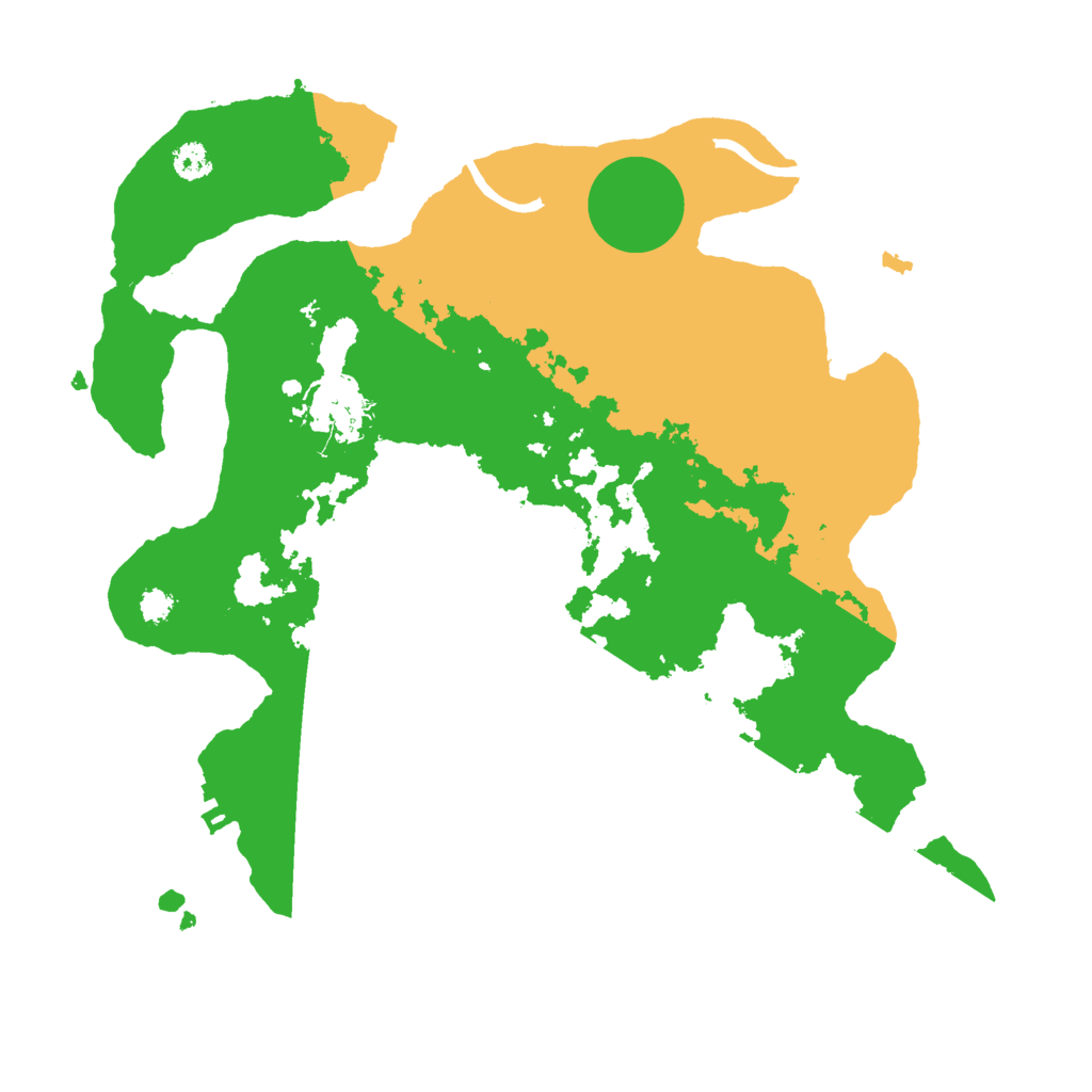 Biome Rust Map: Procedural Map, Size: 3000, Seed: 31181