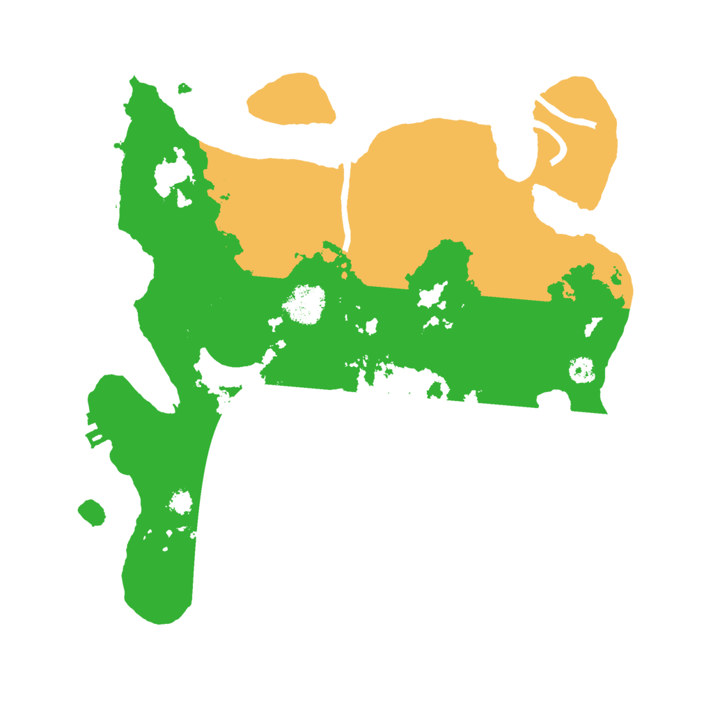 Biome Rust Map: Procedural Map, Size: 2800, Seed: 51969