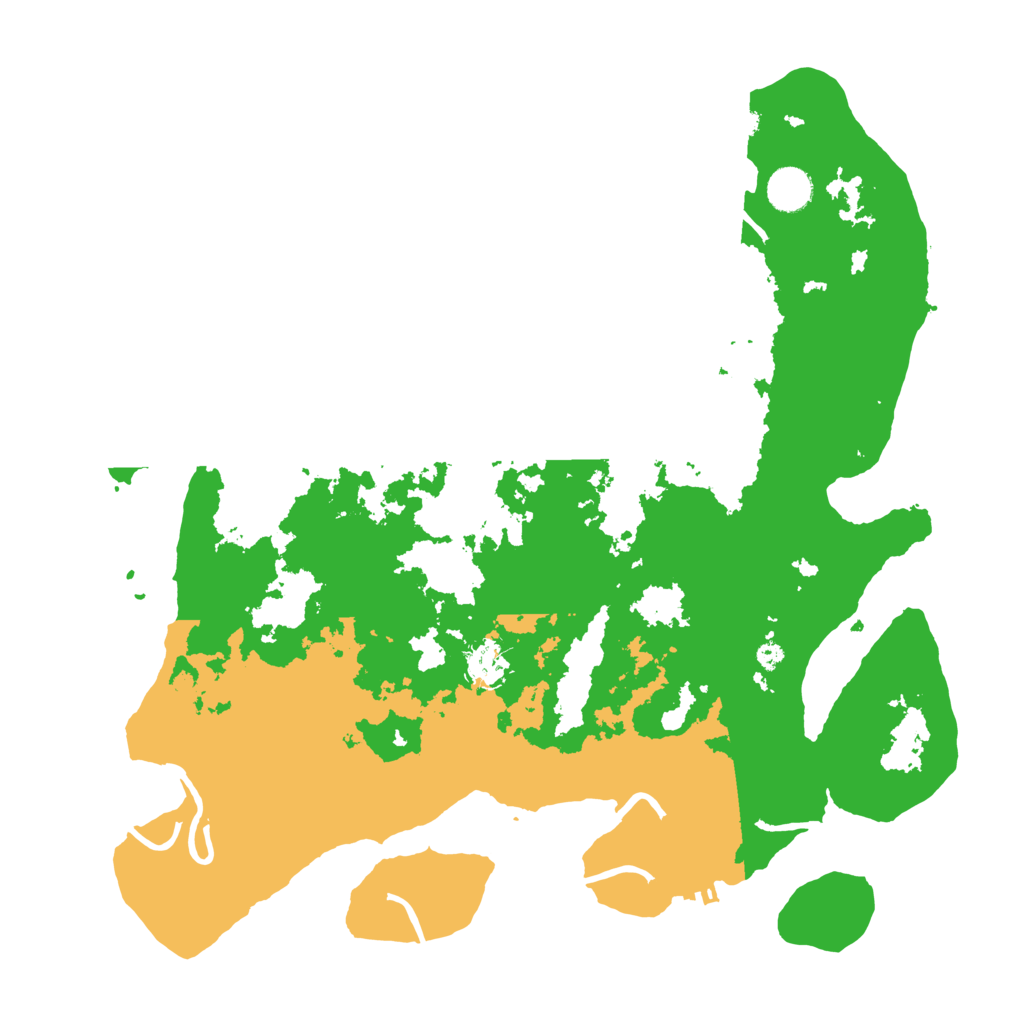 Biome Rust Map: Procedural Map, Size: 4000, Seed: 704929564