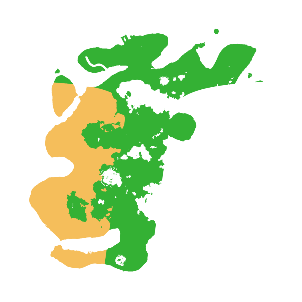 Biome Rust Map: Procedural Map, Size: 3000, Seed: 6985468