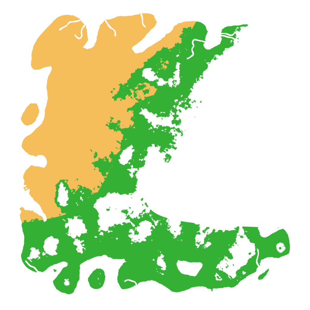 Biome Rust Map: Procedural Map, Size: 5000, Seed: 20230504