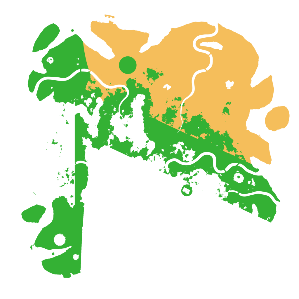 Biome Rust Map: Procedural Map, Size: 4500, Seed: 1451903825