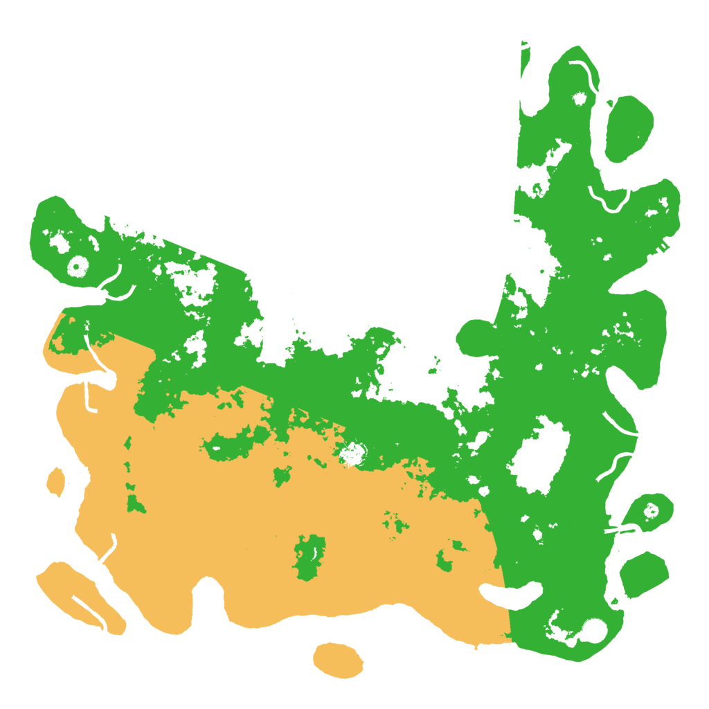 Biome Rust Map: Procedural Map, Size: 5000, Seed: 397588810