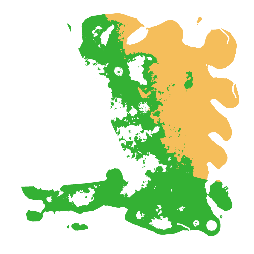 Biome Rust Map: Procedural Map, Size: 4250, Seed: 1988